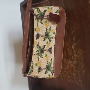 Vintage Liz Claiborne pineapple bag